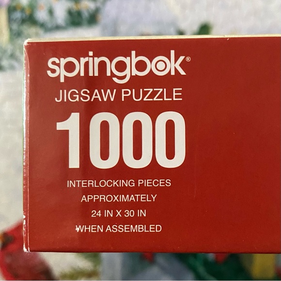 Springbok Holiday Mail Puzzle 1000 Piece Complete - Picture 8 of 12